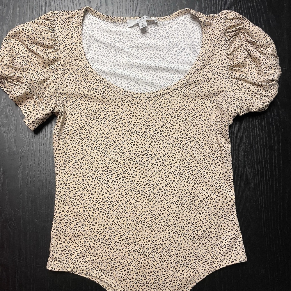 Leopard body suit